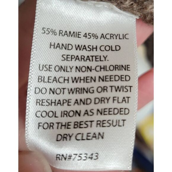 Kenji Handmade Sweater, size Large, Brown - Picture 4 of 4